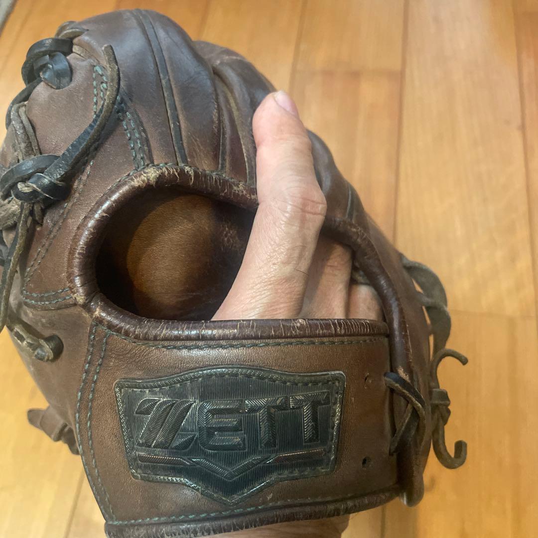 ZETT 硬式グローブ　左投げ用　外野手用