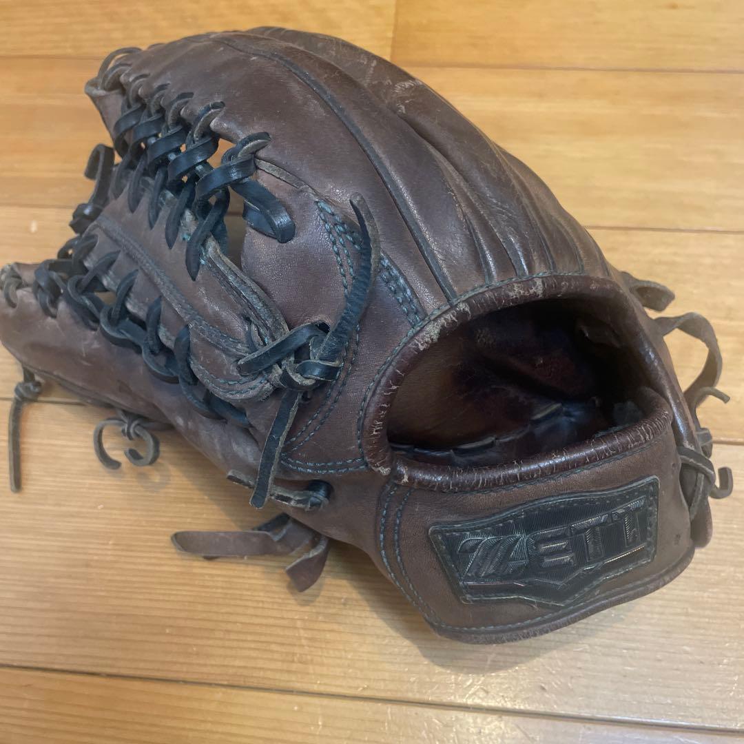 ZETT 硬式グローブ　左投げ用　外野手用