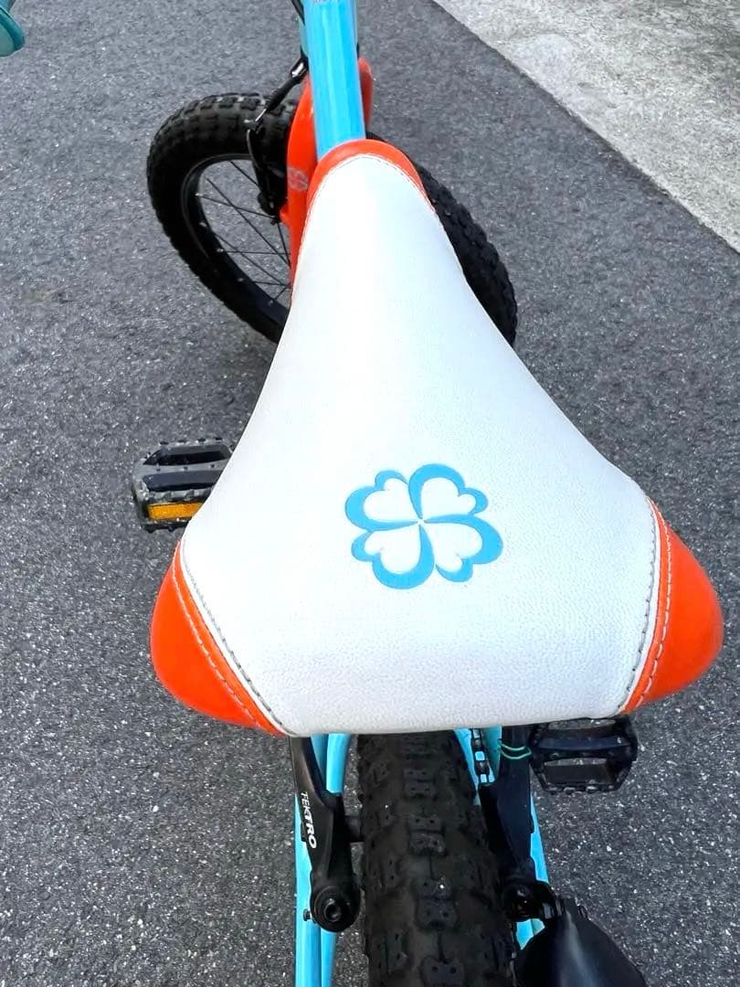 【京都手渡し希望】ヨツバサイクル　マウンテンバイク　自転車　キッズ18インチ