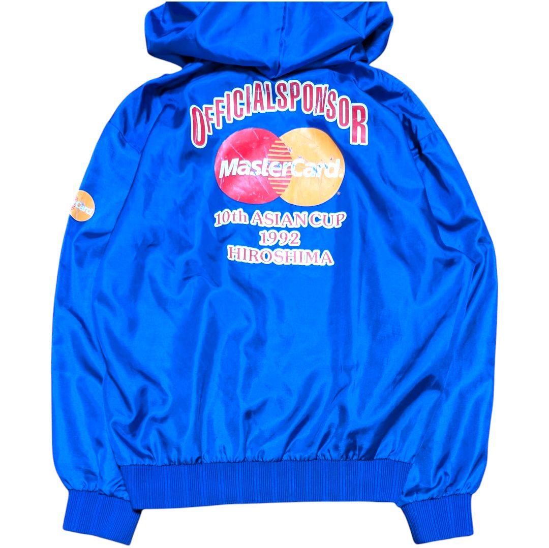 90s adidas 1992年アジアカップ広島 公式 ウインドブレーカー Ｏ