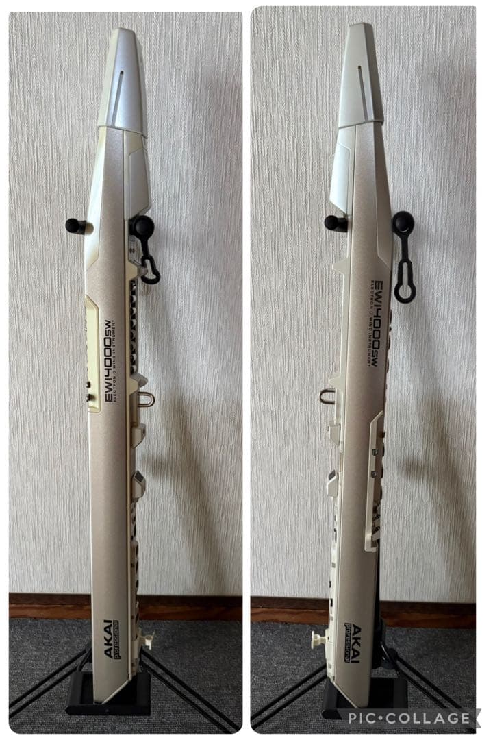 AKAI EWI4000SW 電子管楽器 ホワイト