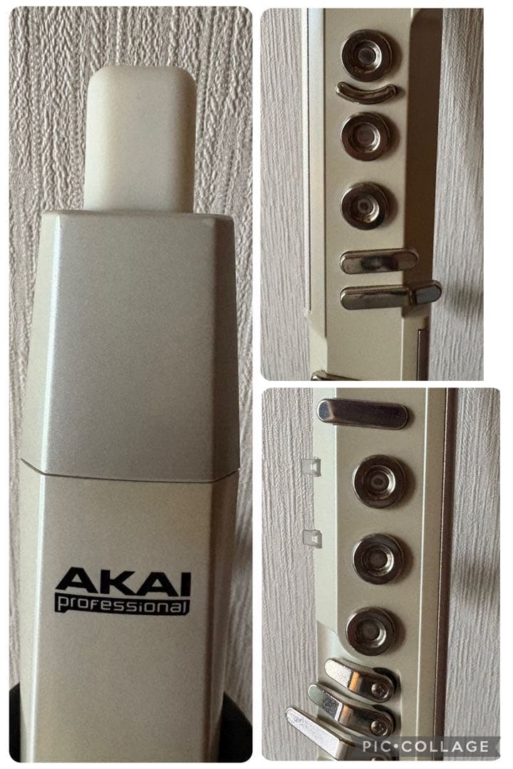 AKAI EWI4000SW 電子管楽器 ホワイト