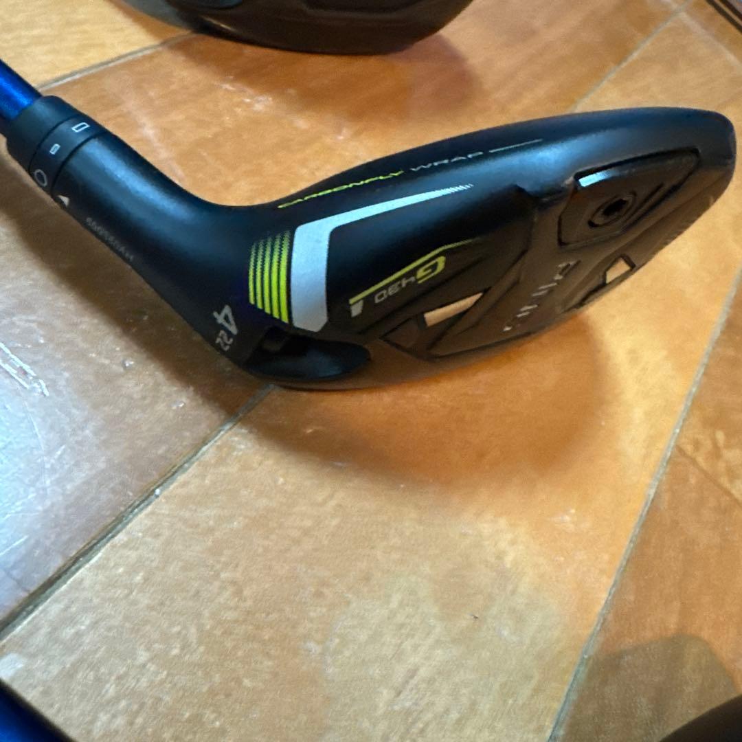 ピンg430 UT 3.4.5.グラファイトデザイン HY85s イオミック黒