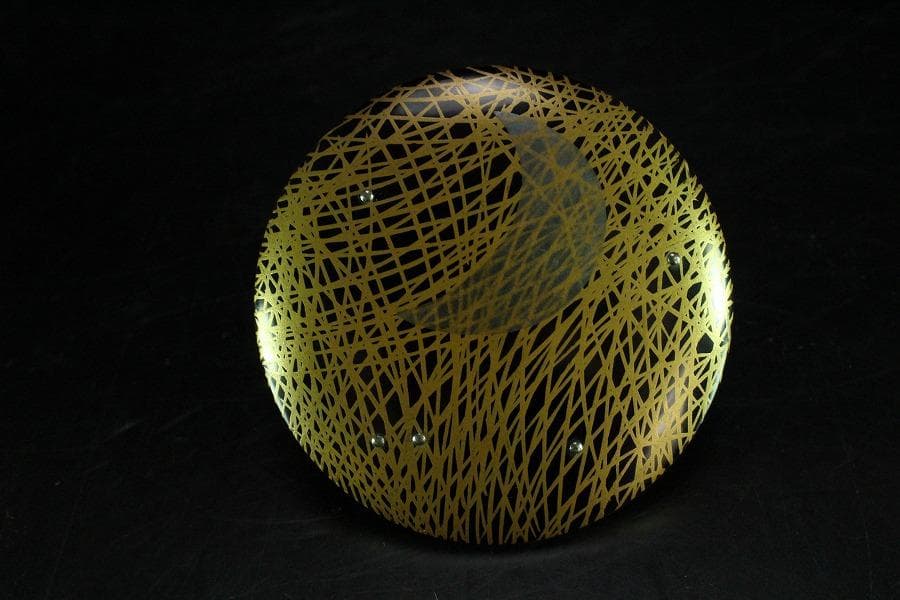 茶道具 長野横笛 月秋草蒔絵 武蔵野 茶器 共箱(K-YC367)