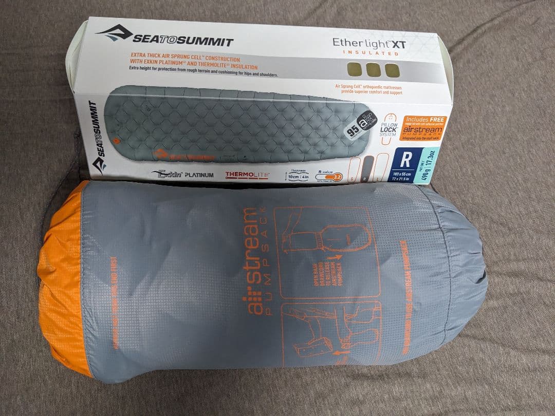 シートゥサミット　イーサーライトXTインサレーティッドマット