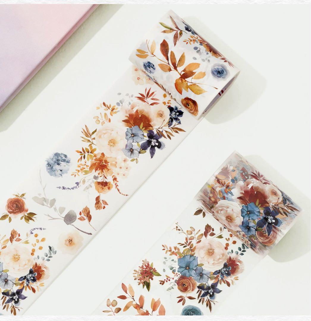 ⭐️SALE⭐️WT《与花邂逅》海外マスキングテープ　マステ