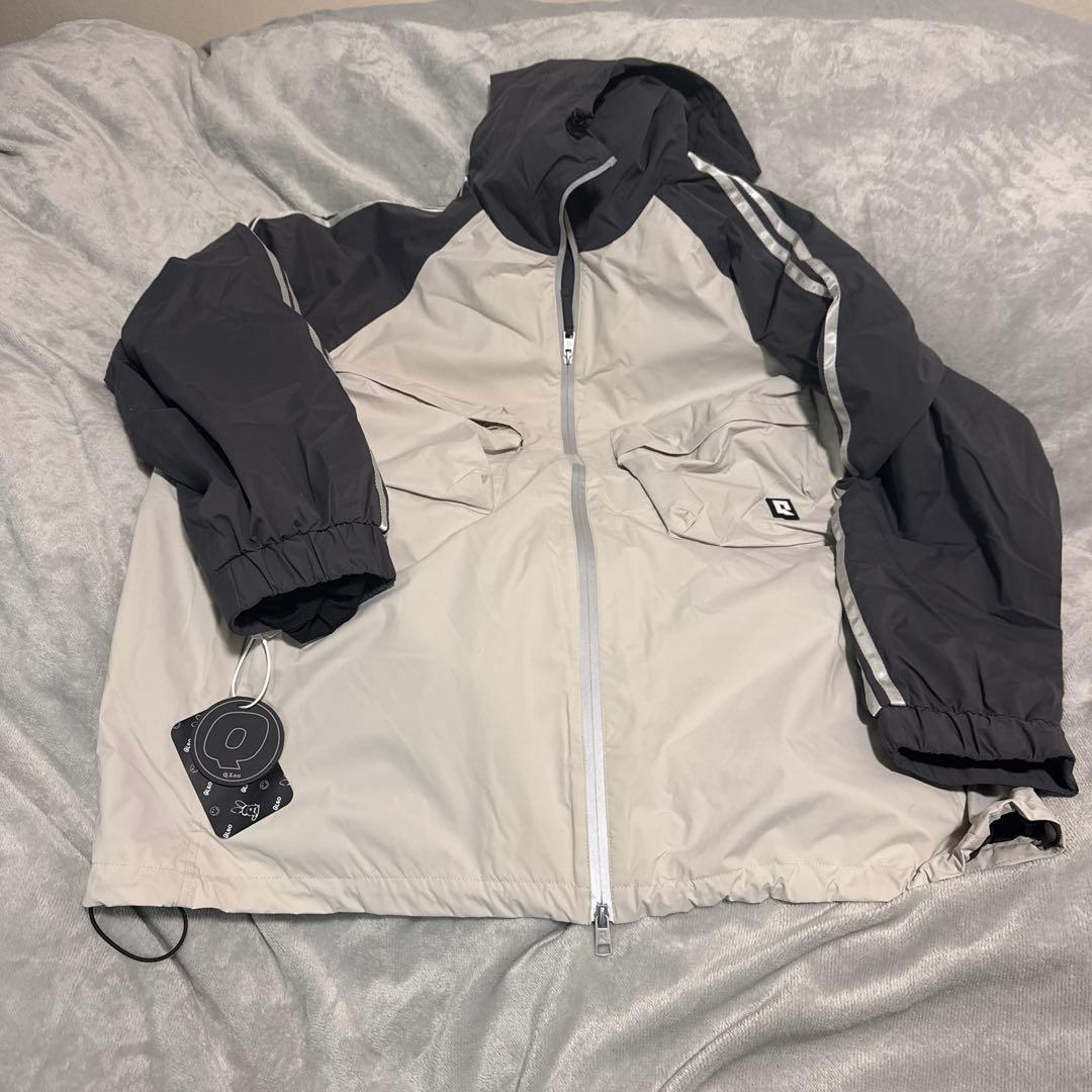 スノーボードウェア グレーとホワイト グラトリ 韓国