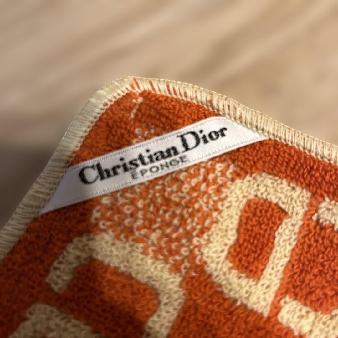 Christian Dior タオルハンカチ二枚セット