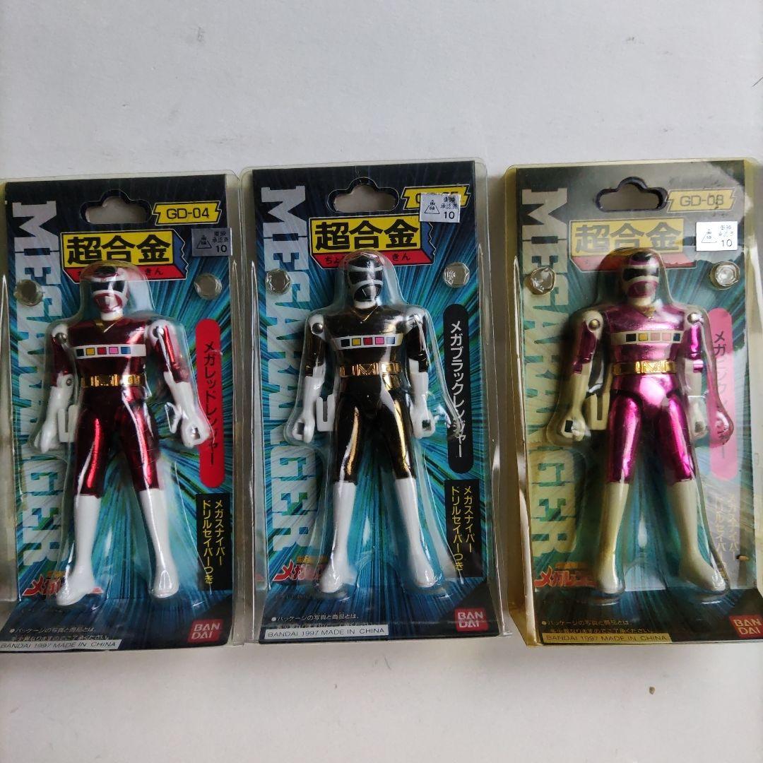 バンダイ 超合金 メガレンジャー 5体セット　値下げ致しました。