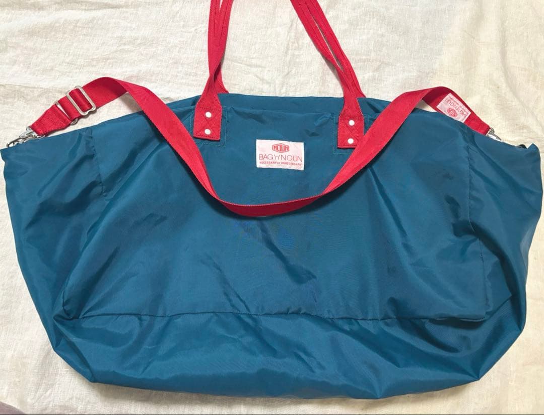BAG'n'NOUN バックンナウン ナイロンバッグ　ボストン　ショルダー付き