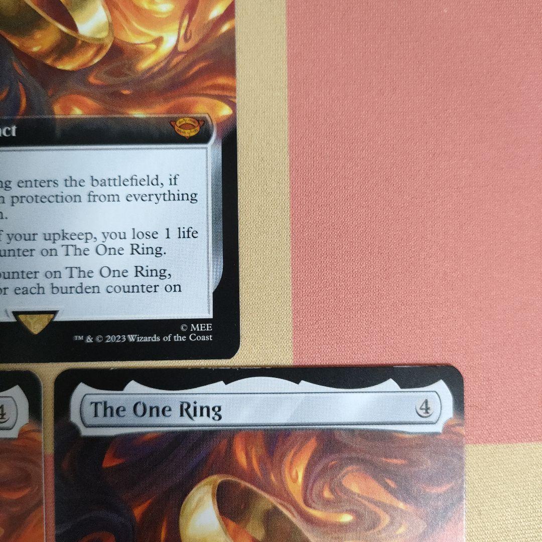 MTG一つの指輪　拡張3枚