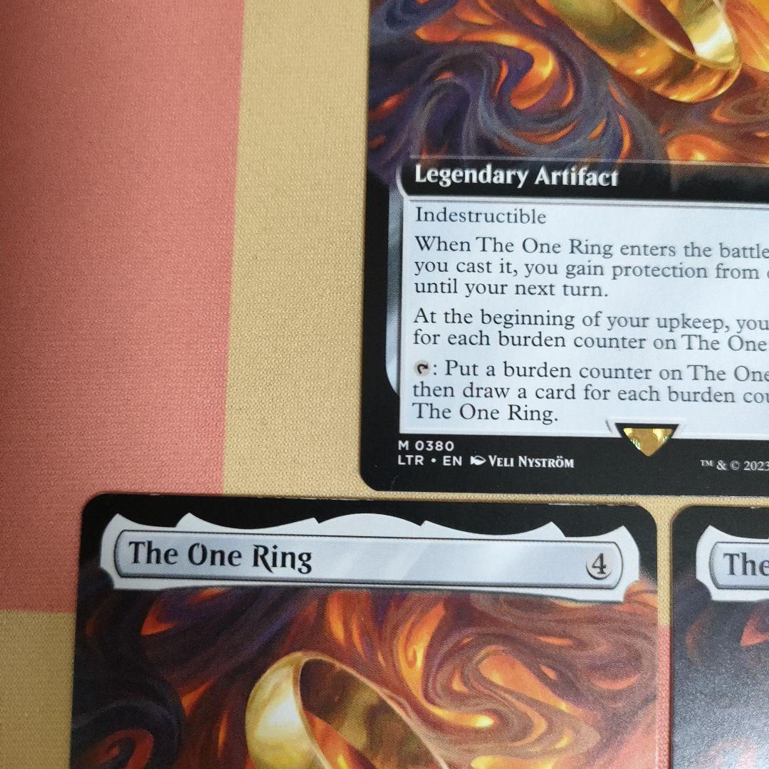 MTG一つの指輪　拡張3枚