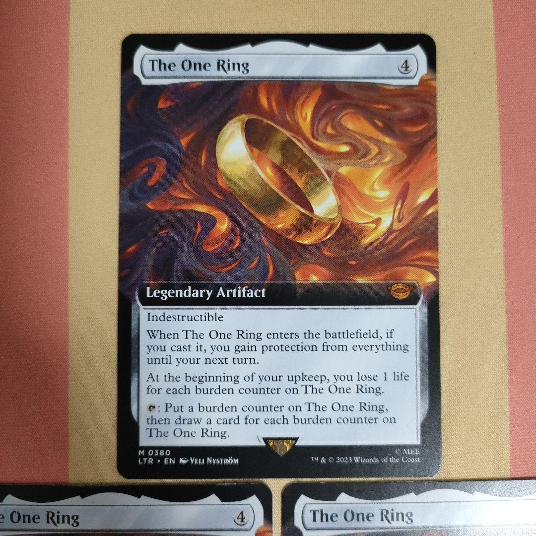 MTG一つの指輪　拡張3枚