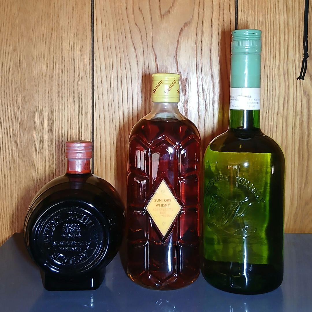 サントリー　オールド特級　角瓶特級　エルク1級　ウイスキー　3本セット