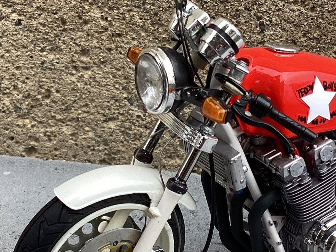 バイクプラモデル　族車　アオシマ1/12 (ジャンク品)