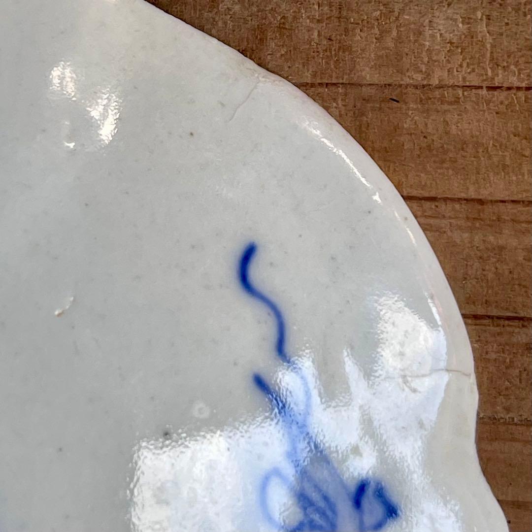 骨董　古伊万里　立雛　5寸皿　5客組