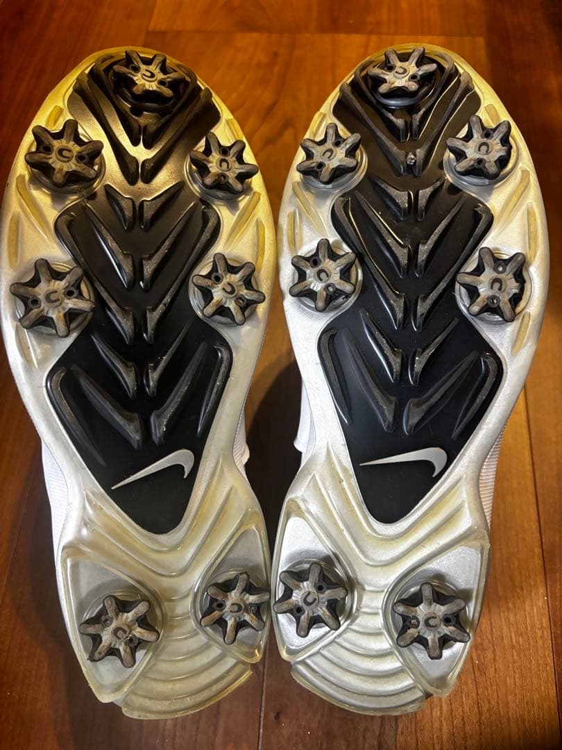 Nike ゴルフシューズ ホワイト スパイク　27センチ　ケプカ