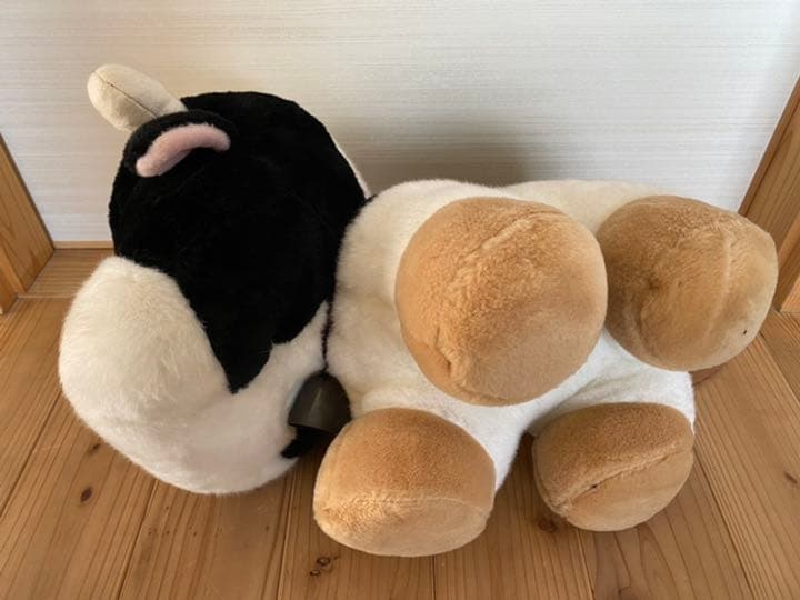 新品 中嶋製作所 ウシぬいぐるみ レトロ