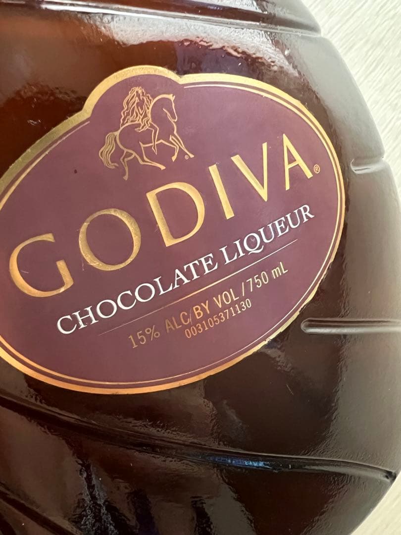 新品未開封ゴディバ GODIVA チョコレートリキュール　750ml