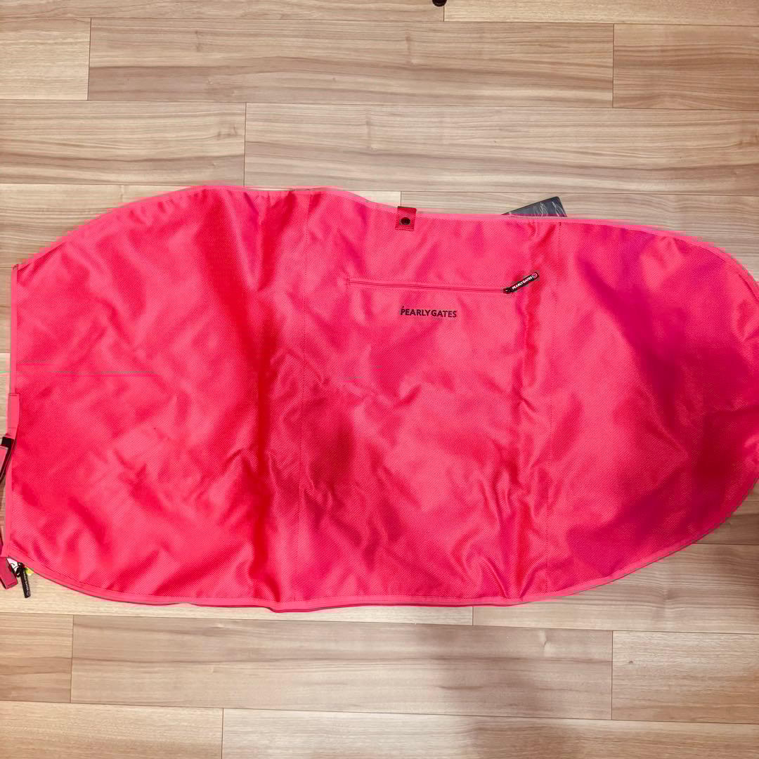 ★新品未使用/パーリーゲイツ/トラベルカバー/定番/ピンク/ゴルフバックケース