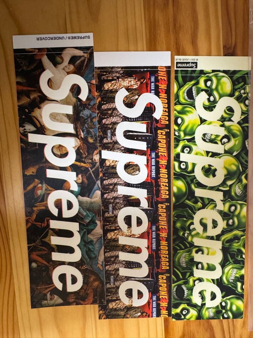 Supreme ステッカー 5枚セット ギャルソン　アンダーカバー capone