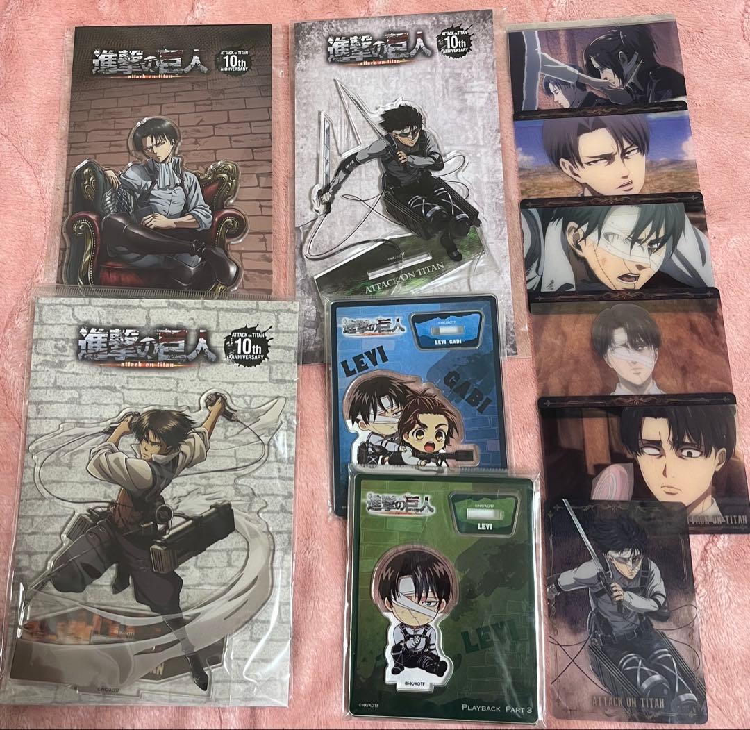 進撃の巨人 ヴィレヴァン リヴァイグッズまとめ