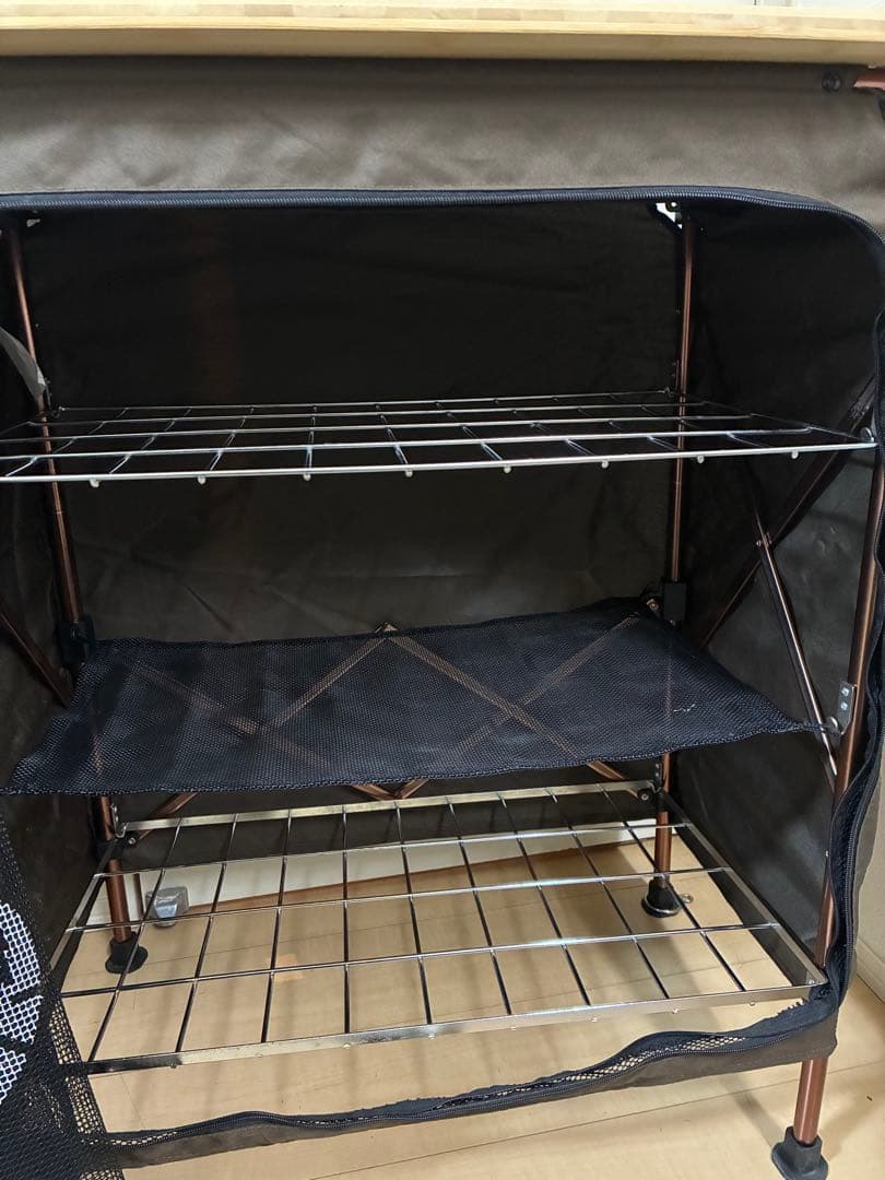 Coleman コールマン コンフォートマスター バンブーフォルダブルシェルフ