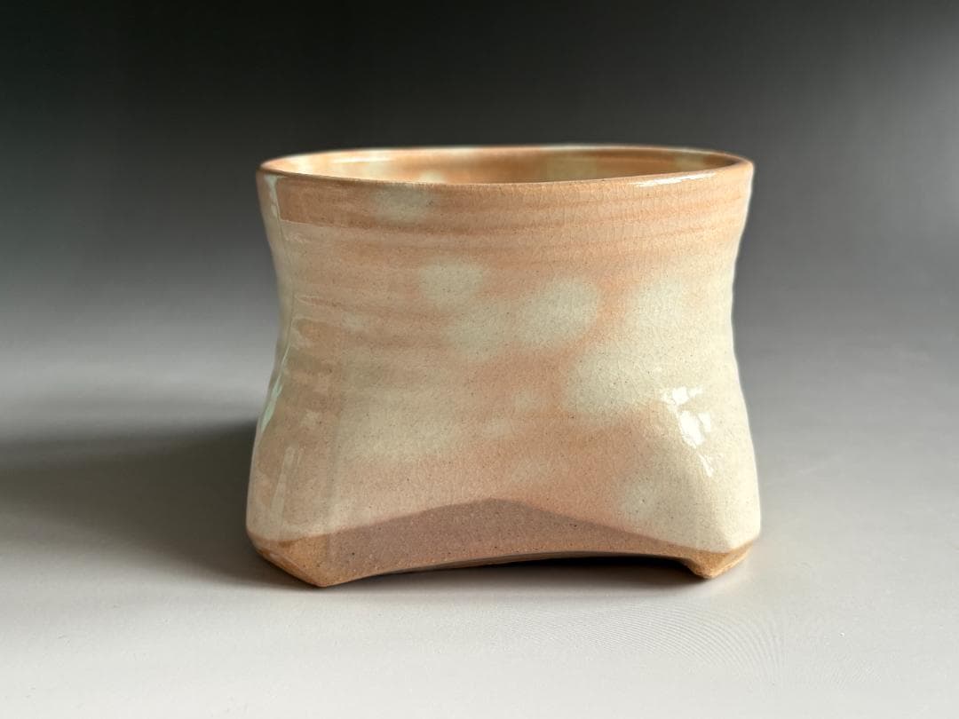 朝日焼　朝日豊斎　茶摘籠形　建水　久田宗也　尋牛斎書付　茶道具　表千家