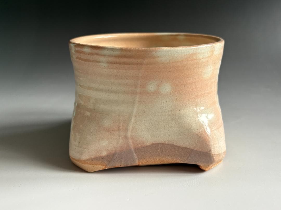 朝日焼　朝日豊斎　茶摘籠形　建水　久田宗也　尋牛斎書付　茶道具　表千家