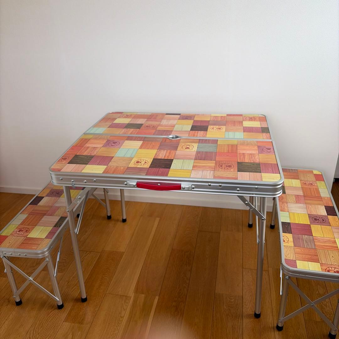 【コールマン】ナチュラルモザイクファミリーリビングセットミニプラス