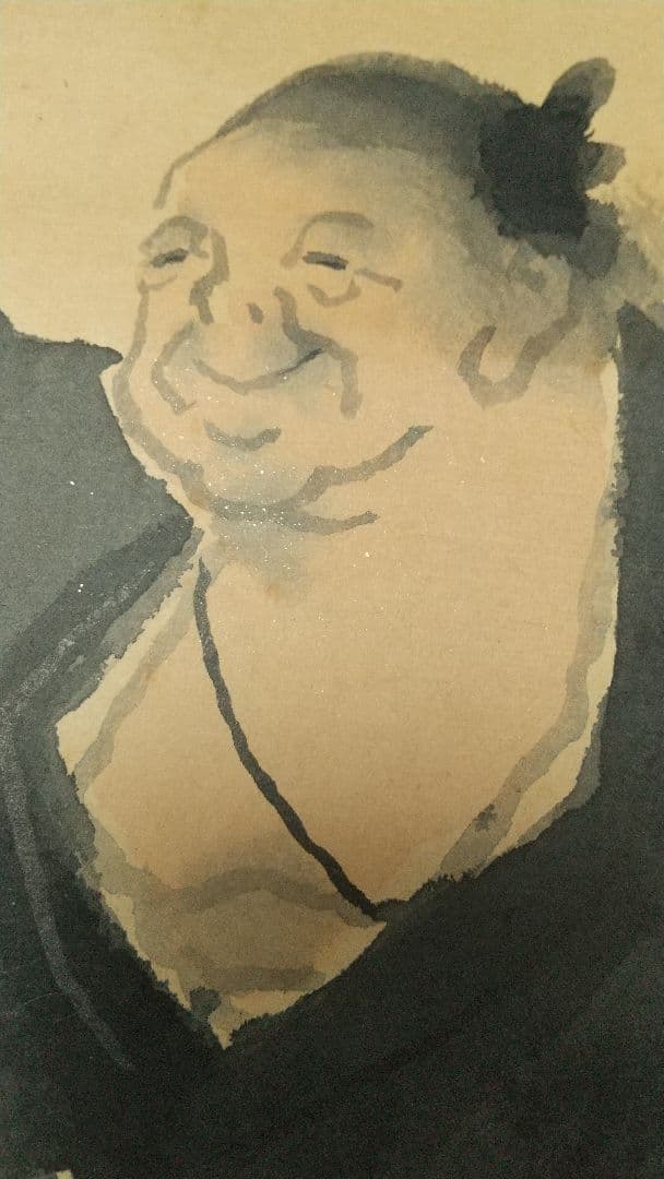 小早川秋聲 秋声  吉祥 黄初平 紙本掛軸