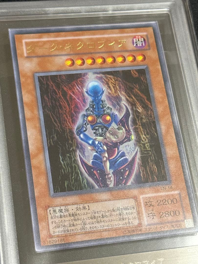 『ARS10＋』　遊戯王　ダーク・ネクロフィア　LN-14 PSA10 鑑定