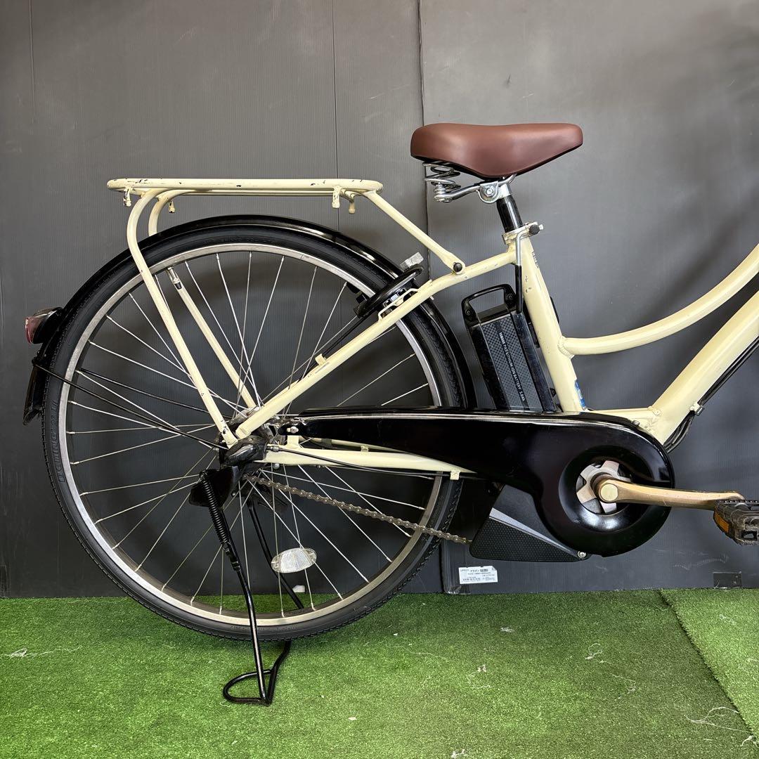 電動自転車 YAMAHA PAS ami アイボリー 67★
