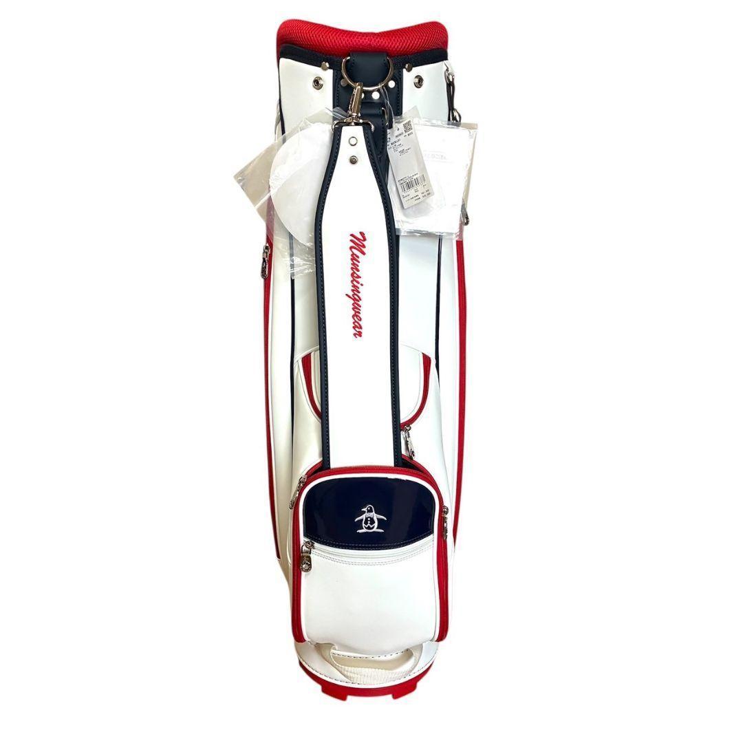 【新品】マンシングウェア　ビッグロゴキャディバッグ