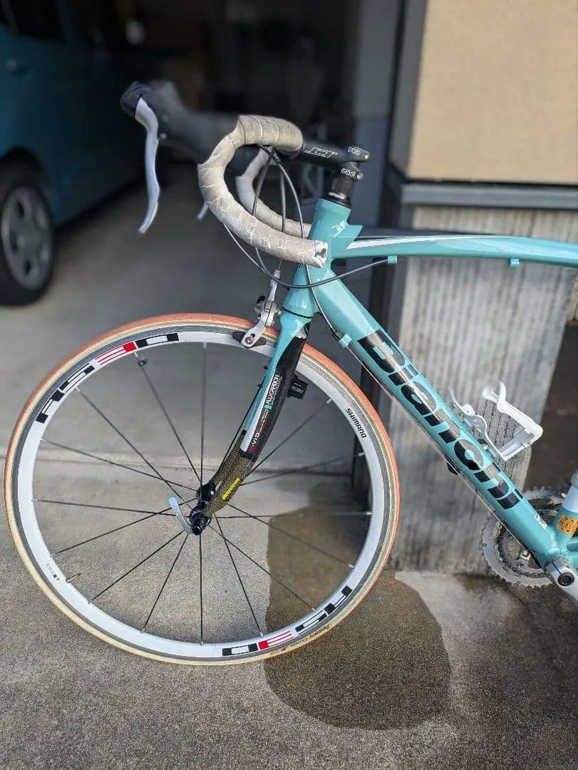 【★09式年美品★】Bianchi carbonロードC2C Nirone