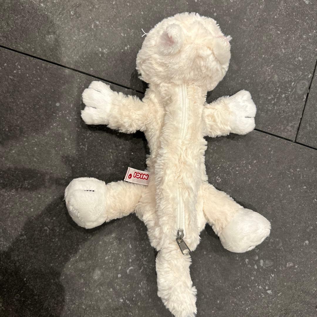 NICI ペンケース　シロネコ