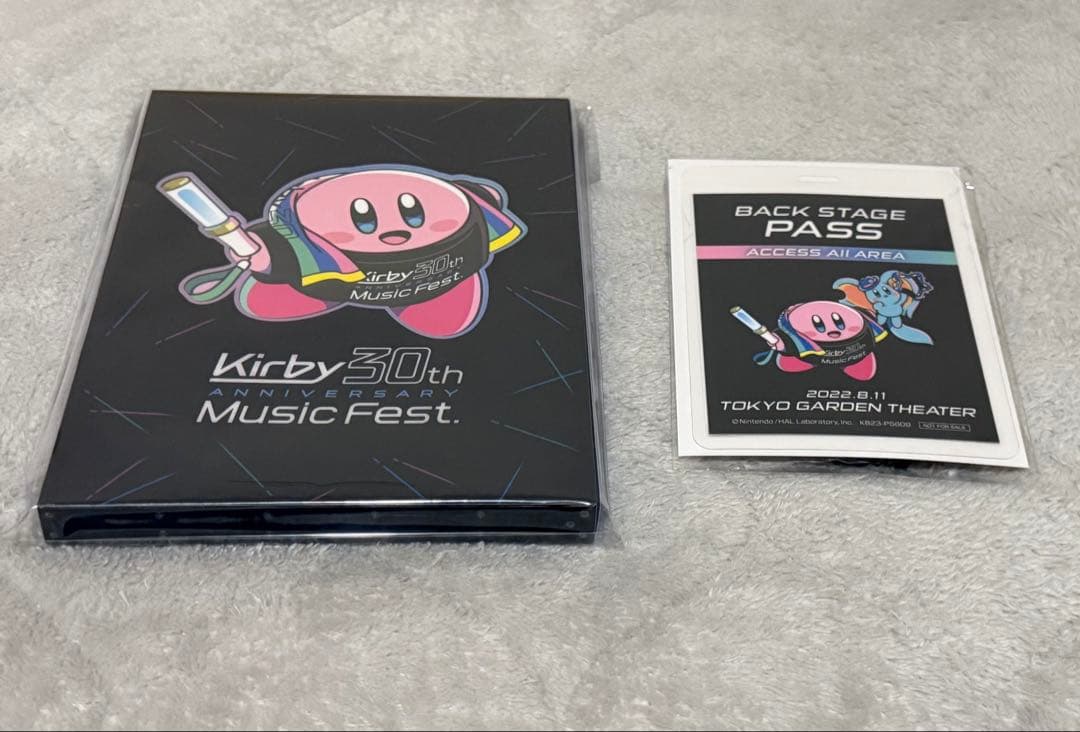 星のカービィ 30th ミュージックフェス Blu-ray&CD 先行予約特典付