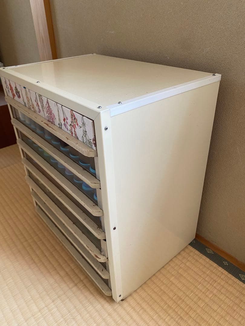 糸ケース　糸収納　古道具　アンティーク　昭和レトロ