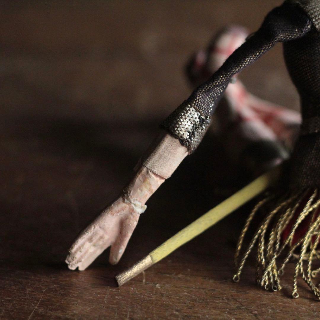 古い 操り人形 チェコ？ マリオネット 古道具 アンティーク