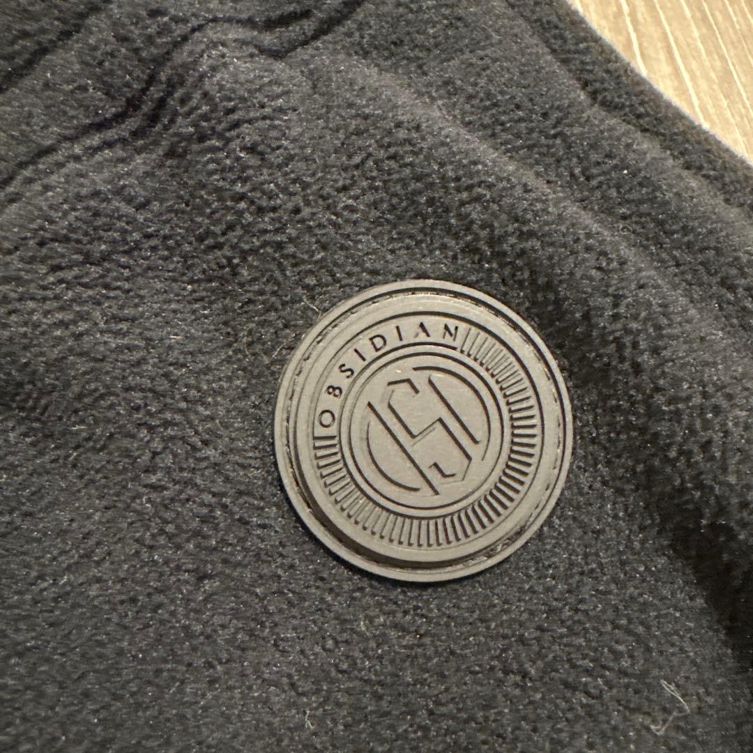 OBSIDIAN フリース スイッチング パンツ M BLACK ゴルフウェア