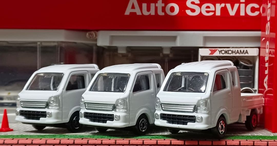 【なし様☆専用車】□改造□トミカ□カスタム□ミニカー□スズキ□スーパーキャリイ□