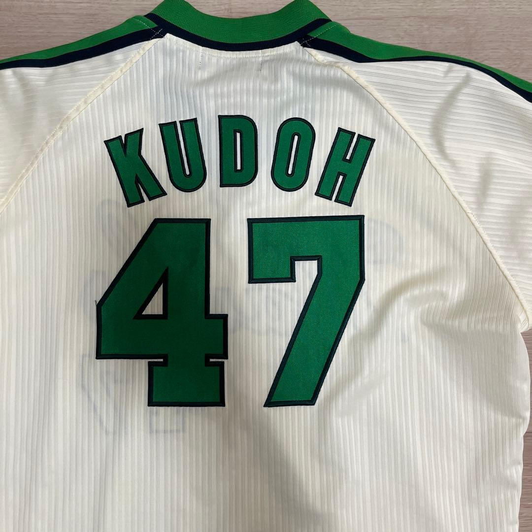 南海ホークス　刺繍ユニフォーム　工藤公康　ミズノ