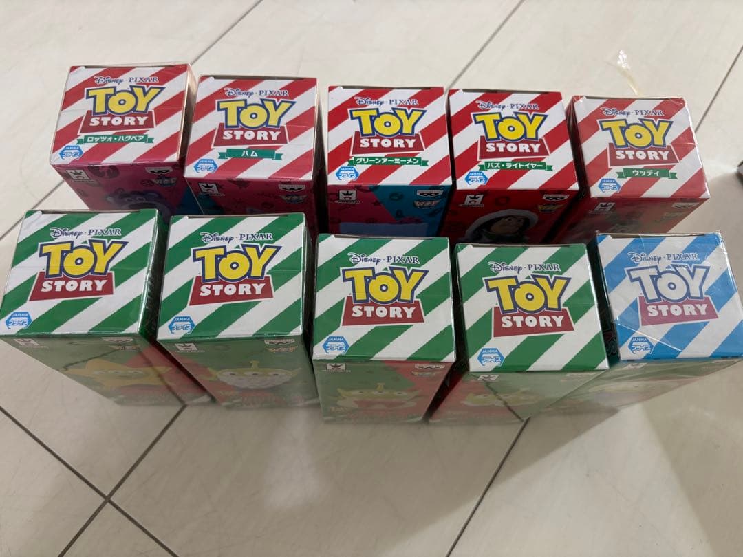 新品未開封 Disney トイ・ストーリー １1種類 コンプリート ワーコレ