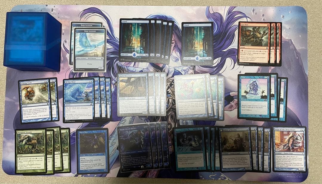 MTG　パウパー　デッキ　青黒クロックパーミッション