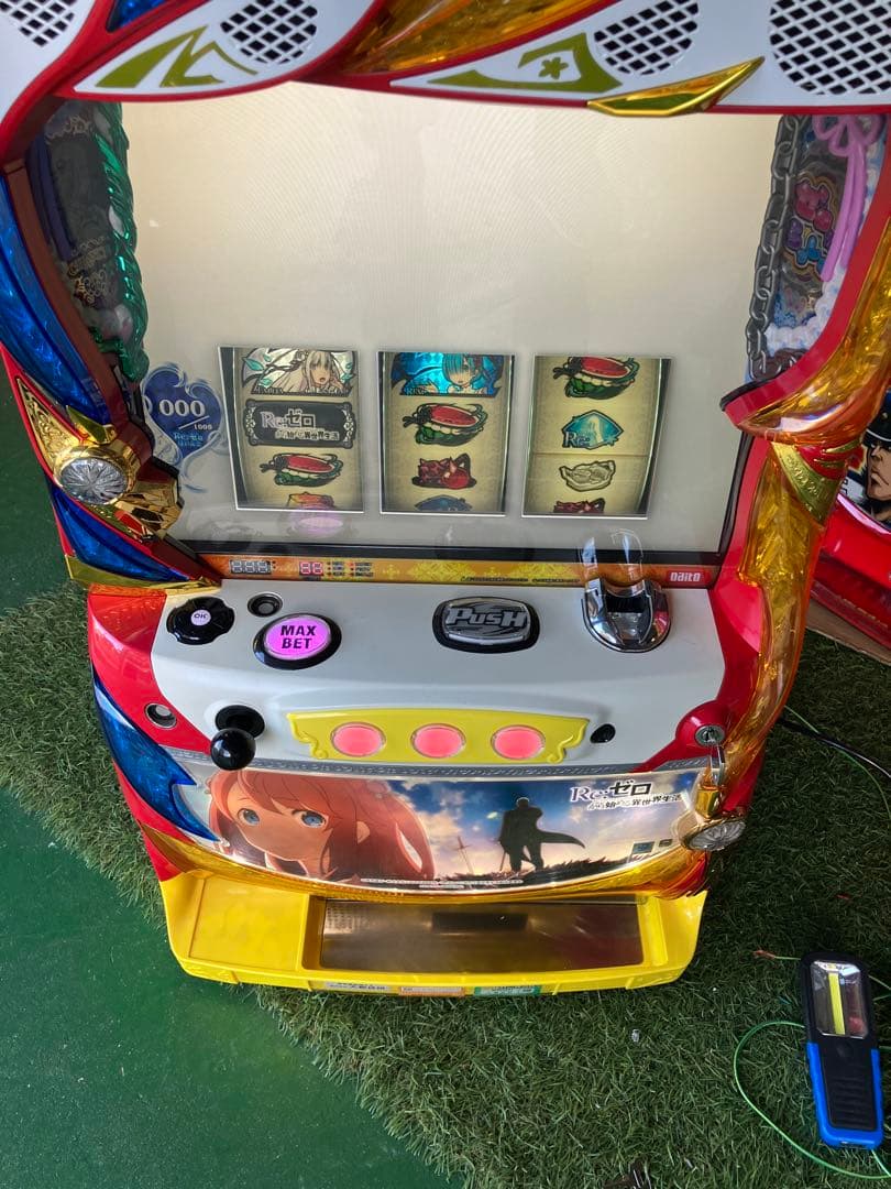 スロット　Re:ゼロから始める異世界生活　パチスロ　実機