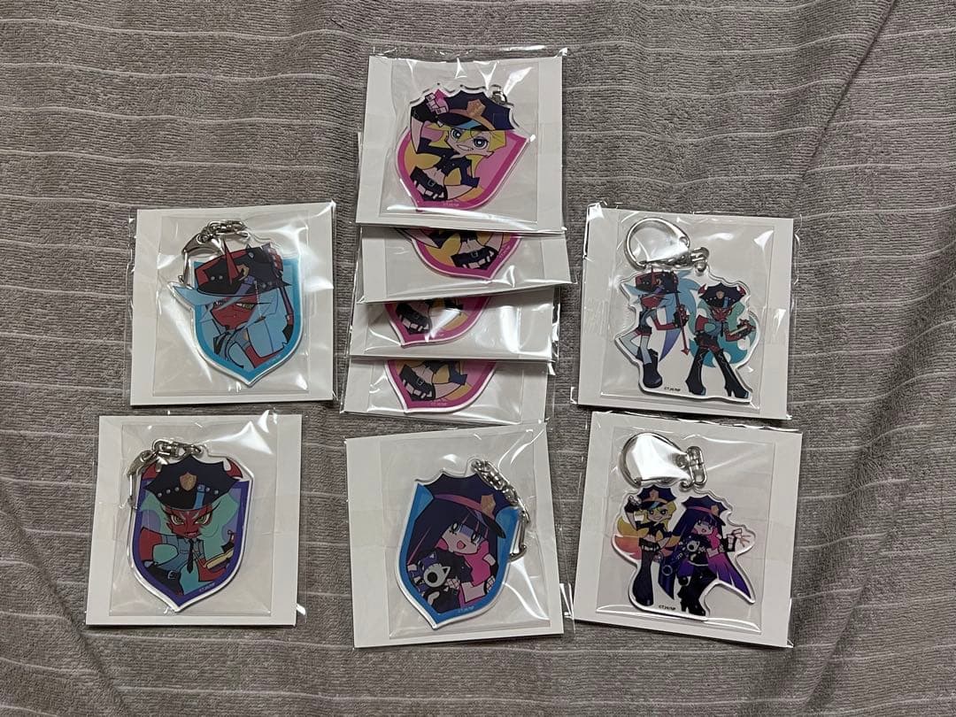 【即購入OK】パンティー＆ストッキングwithガーターベルト アクキー9個セット