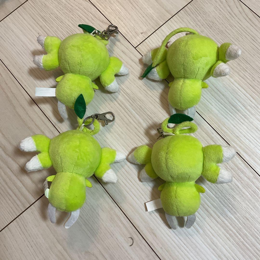 メルクストーリア マスコットキーホルダー 4個セット 緑精 ぬいぐるみ