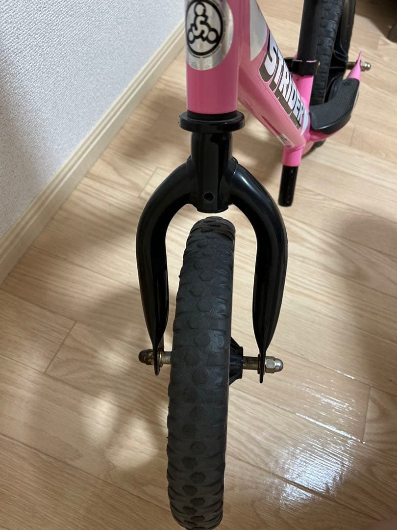 【美品】STRIDER 12 SPORT バランスバイク ピンク