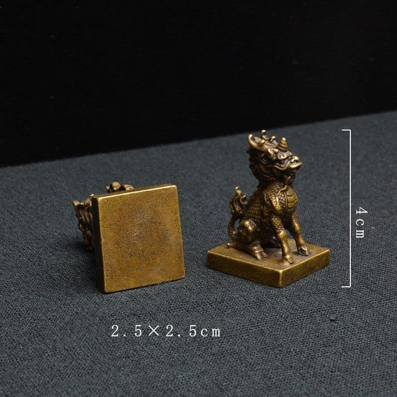麒麟 銅器 銅製品 鎮宅辟邪 開運風水 招財 置物 工芸品