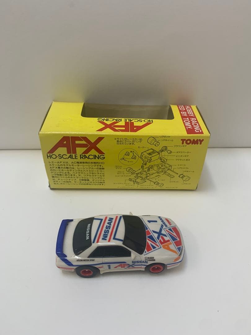 トミー　HOスケールスロットカー　AFX 長谷見オリジナルスカイラインGT-R